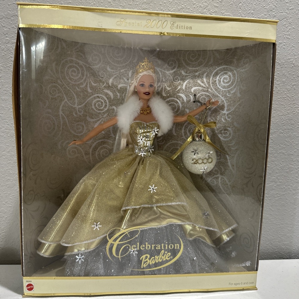 Holiday Celebration Barbie Special Edition 2000 Doll Vintage New With box #28269